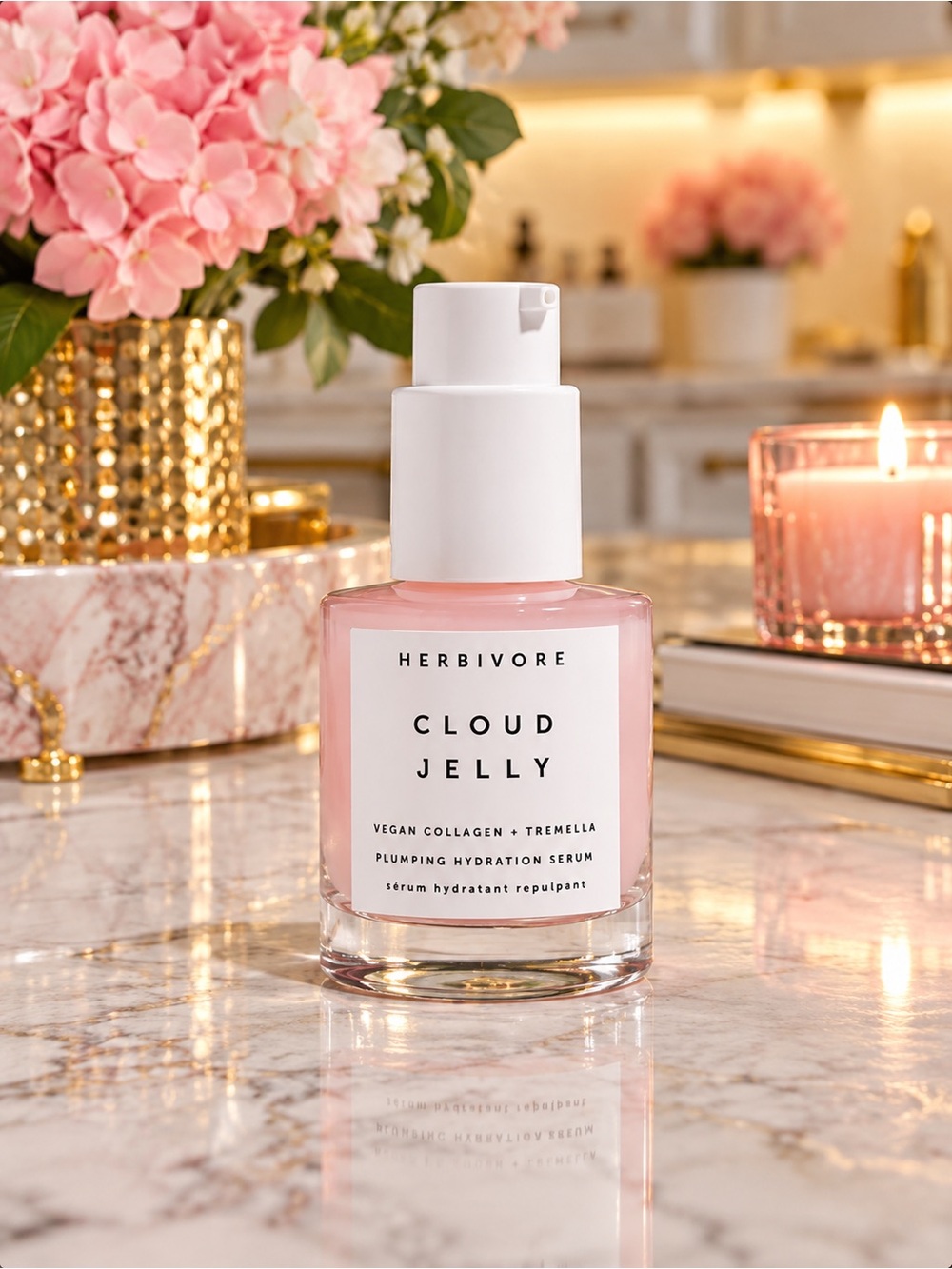 🎀 Herbivore Botanicals Cloud Jelly Plumping Hydration Serum 1 oz